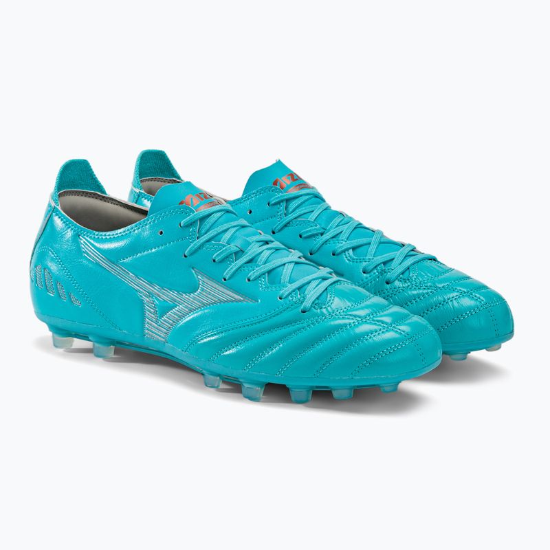 Mizuno Morelia Morelia Neo III Pro AG ghete de fotbal albastru P1GA238425 4