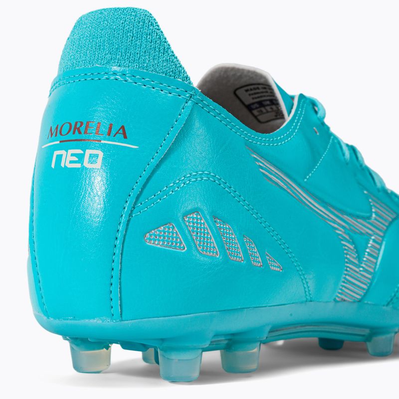 Mizuno Morelia Morelia Neo III Pro AG ghete de fotbal albastru P1GA238425 9
