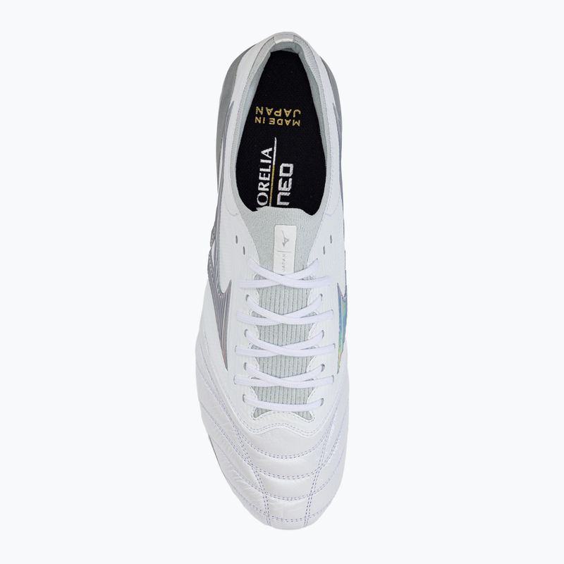 Mizuno Morelia Morelia Neo III Beta JP ghete de fotbal alb P1GA239004 6