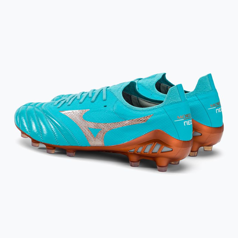 Mizuno Morelia Morelia Neo III Beta Elite ghete de fotbal albastru P1GA239125 3