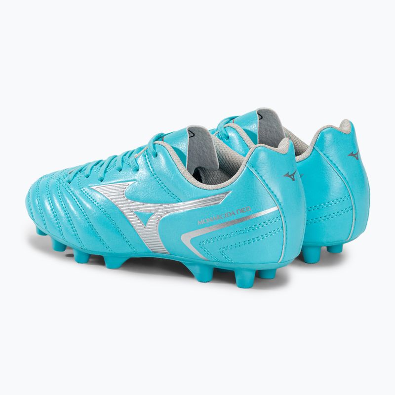 Ghete de fotbal pentru copii Mizuno Monarcida Neo II Sel albastru P1GB23252525 3