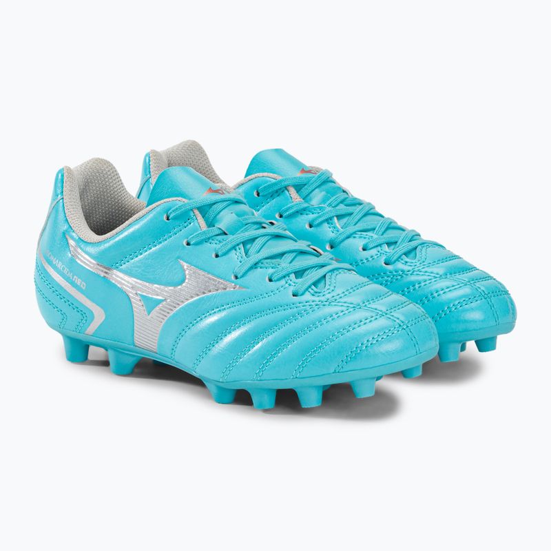 Ghete de fotbal pentru copii Mizuno Monarcida Neo II Sel albastru P1GB23252525 4