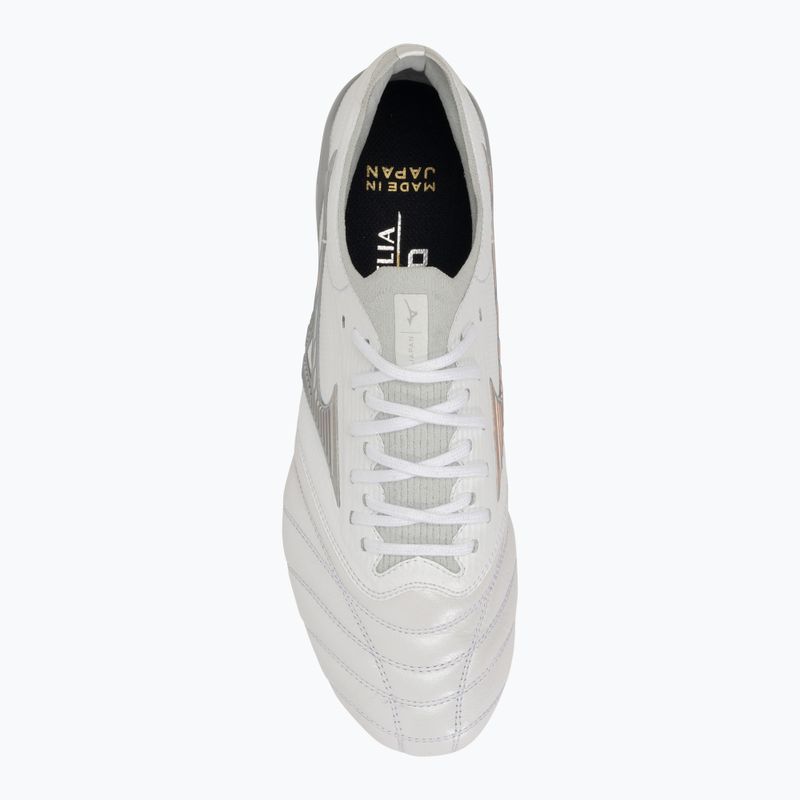 Mizuno Morelia Morelia Neo III Beta JMP ghete de fotbal alb/hologramă/cool gray 3c 6