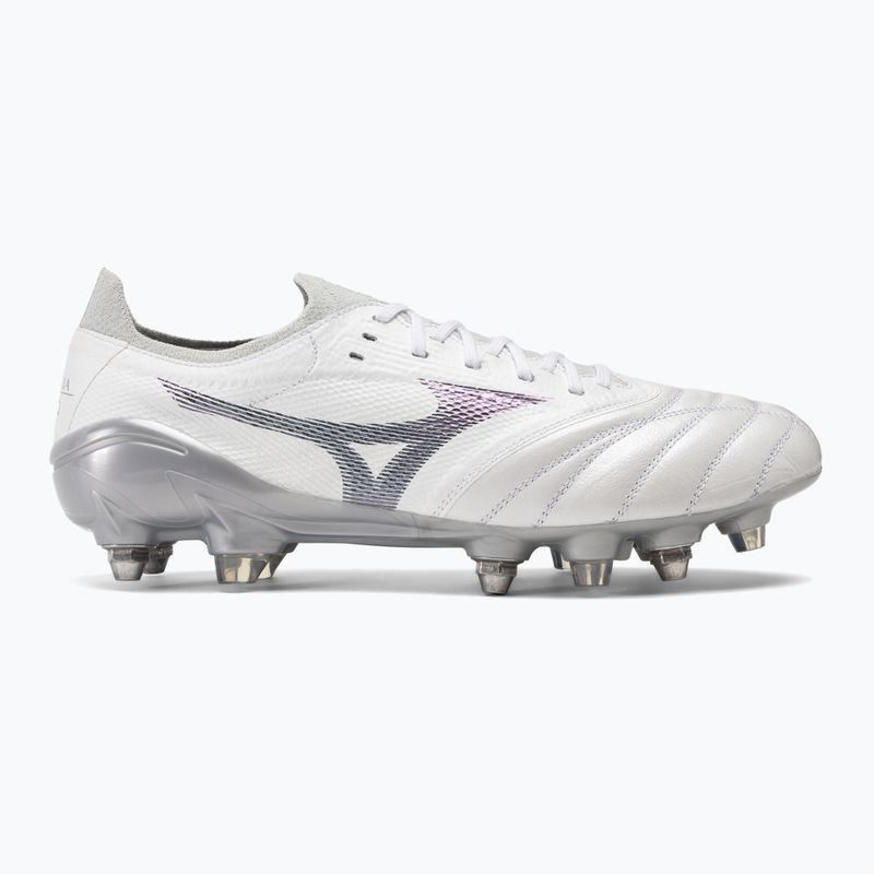 Mizuno Morelia Morelia Neo III Elite M alb/hologramă/gri rece 3c ghete de fotbal 2