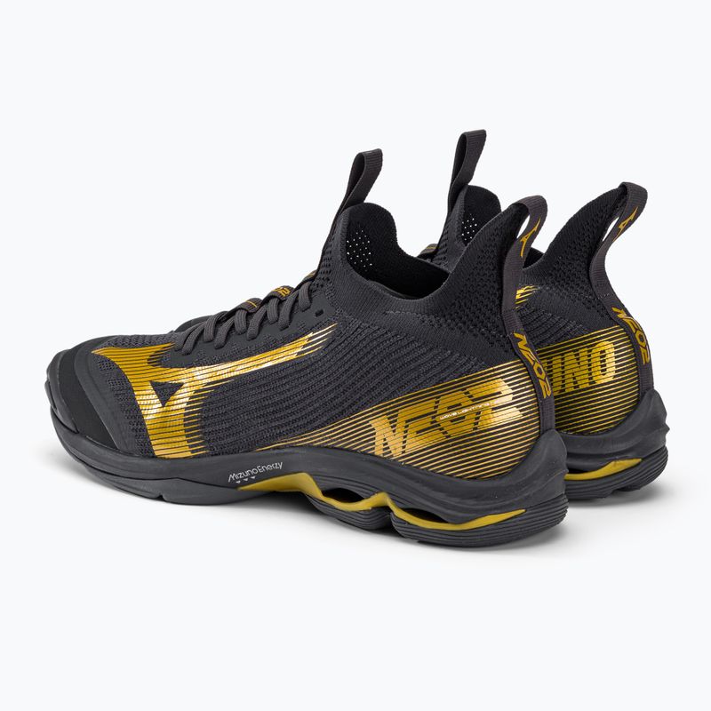 Pantofi de volei pentru bărbați Mizuno Wave Lightning Neo2 negru V1GA220241 4