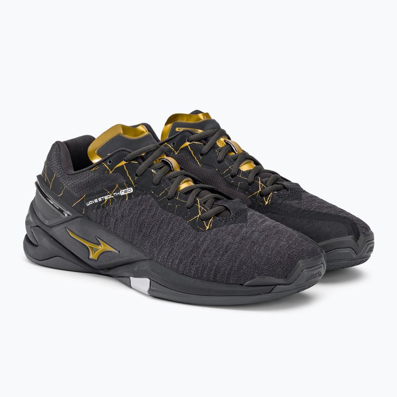 Pantofi de handbal pentru bărbați Mizuno Wave Stealth Neo negru X1GA200041 4