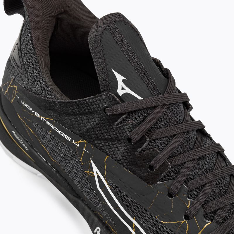 Pantofi de handbal pentru bărbați Mizuno Wave Mirage 4 negru X1GA215041 8