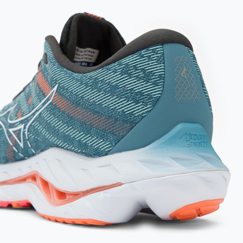 Pantofi de alergare pentru bărbați Mizuno Wave Inspire 19 albastru J1GC234401 8