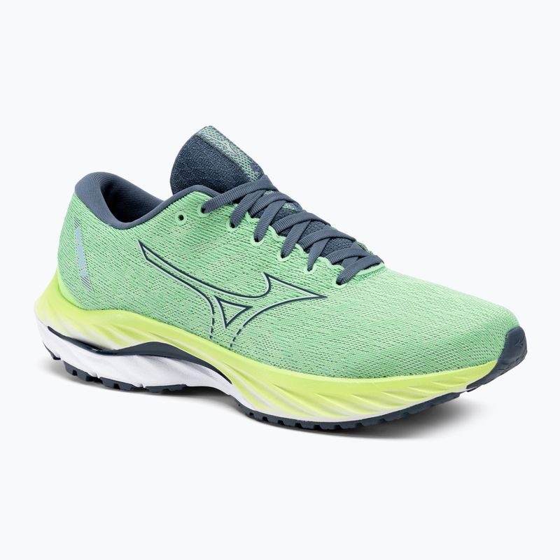 Încălțăminte de alergare pentru bărbați Mizuno Wave Inspire 19 909c/china blue/camo green