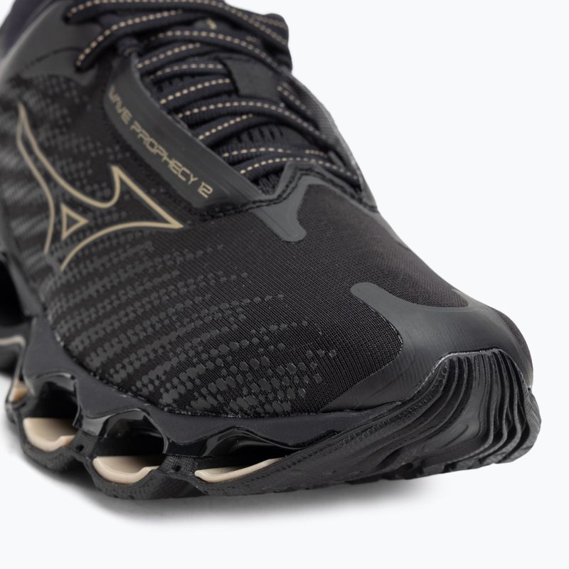 Încălțăminte de alergare pentru femei Mizuno Wave Prophecy 12 black/ge gold 7