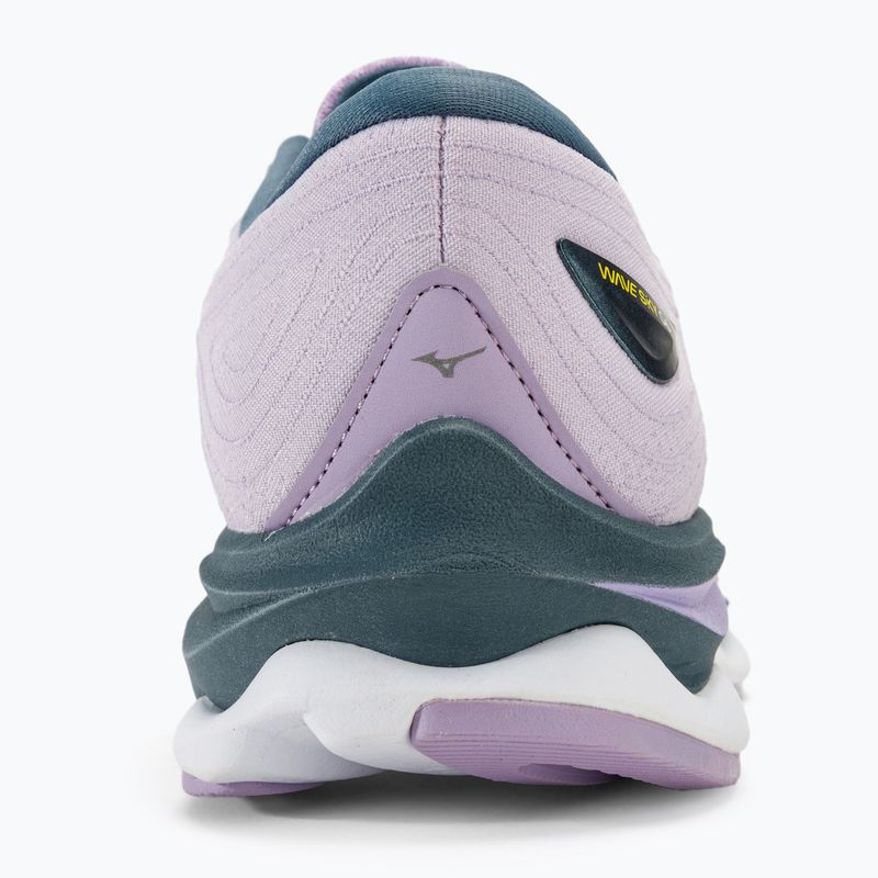 Încălțăminte de alergare pentru femei Mizuno Wave Sky 6 pastililac/whitee/china blue 6