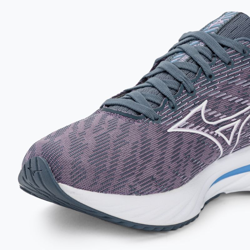 Încălțăminte de alergare pentru femei Mizuno Wave Rider 26 wisteria/whitee/china blue 7