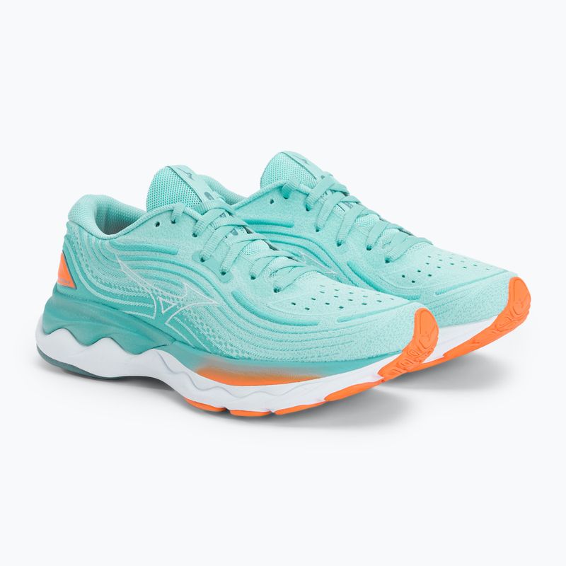 Pantofi de alergare pentru femei Mizuno Wave Skyrise 4 albastru J1GD230921 4