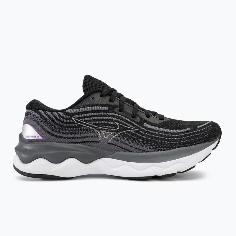 Încălțăminte de alergare pentru femei Mizuno Wave Skyrise 4 black/nimbclud/quiet shade 2