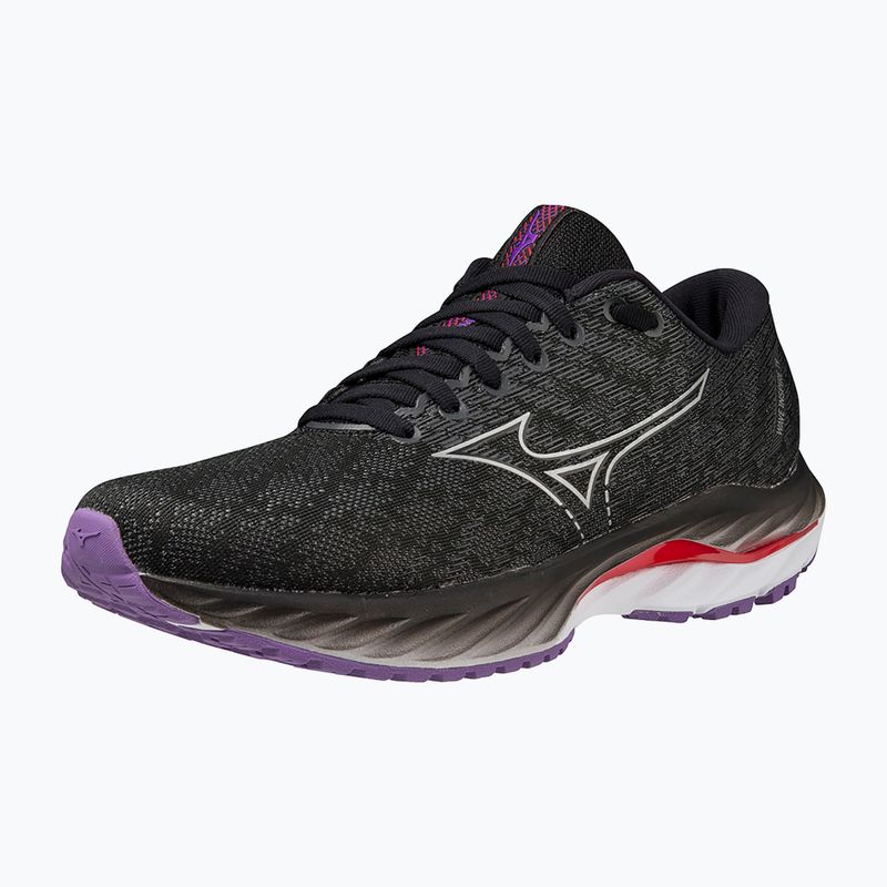 Încălțăminte de alergare pentru femei Mizuno Wave Inspire 19 W black/ silver/ bitsweet 8