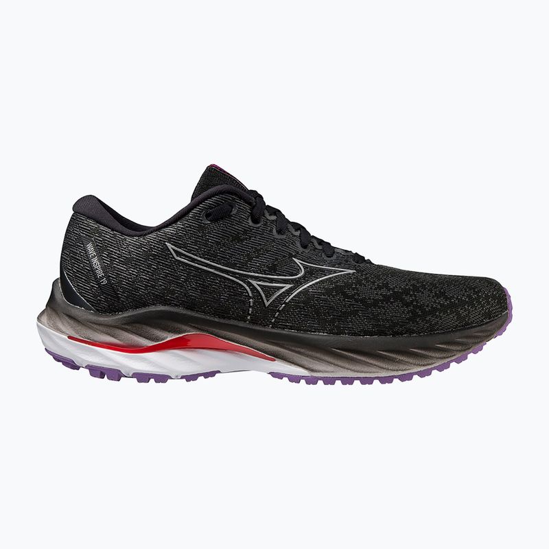 Încălțăminte de alergare pentru femei Mizuno Wave Inspire 19 W black/ silver/ bitsweet 9