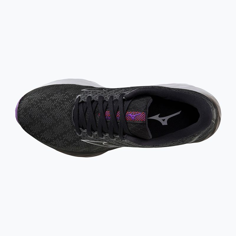 Încălțăminte de alergare pentru femei Mizuno Wave Inspire 19 W black/ silver/ bitsweet 14