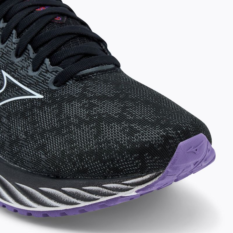 Încălțăminte de alergare pentru femei Mizuno Wave Inspire 19 W black/ silver/ bitsweet 7