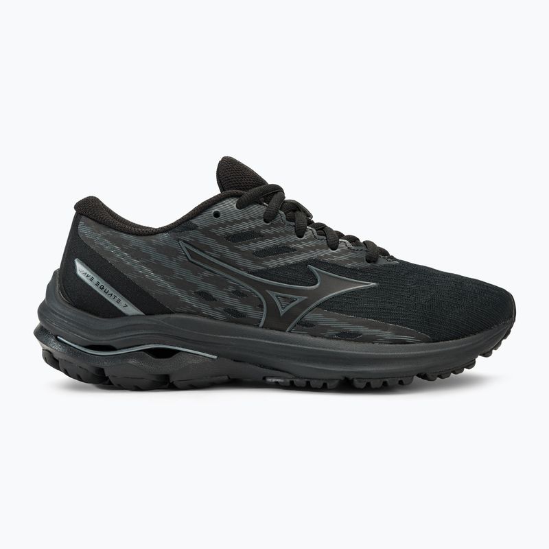 Încălțăminte de alergat pentru femei Mizuno Wave Equate 7 black/metallic gray 2