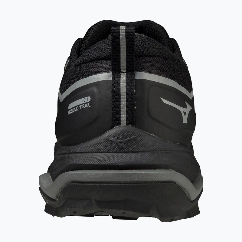 Pantofi de alergare pentru bărbați Mizuno Wave Ibuki 4 GTX negru/grimetalic/umbră întunecată 11