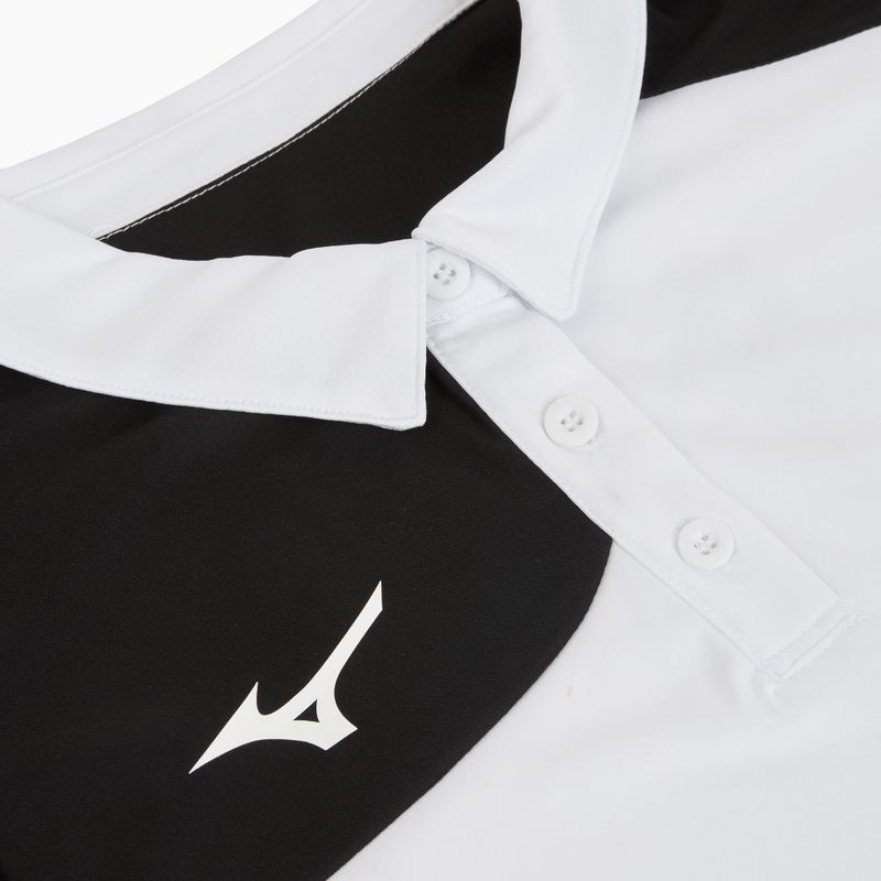 Tricou polo pentru femei Mizuno Kobe Polo white/black 3