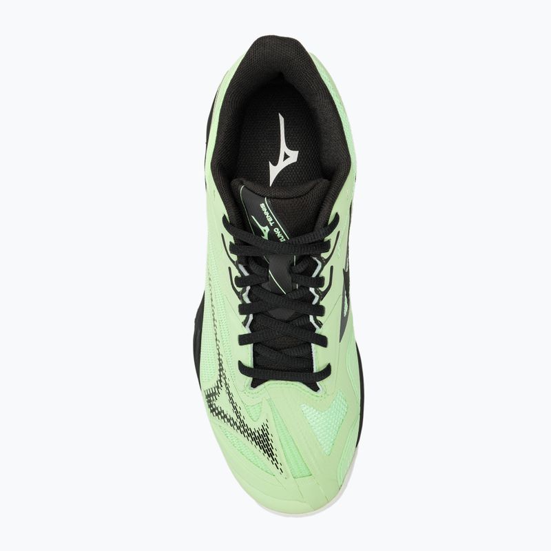 Încălțăminte de tenis pentru bărbați Mizuno Wave Exceed Light 2 AC patina green/black/white 5