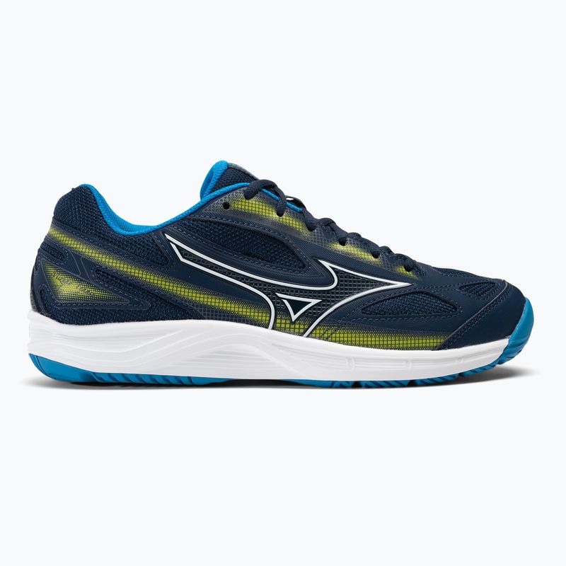 Pantofi de tenis pentru bărbați Mizuno Break Shot 4 AC dress blues / jet blue / sulphur spring 2