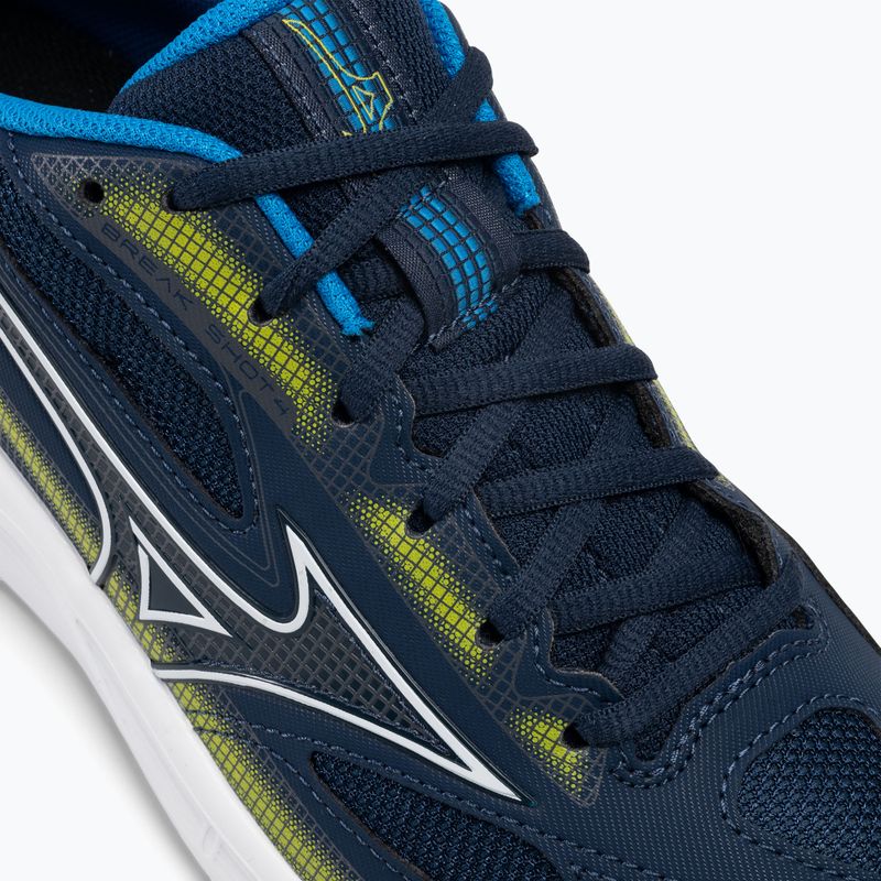 Pantofi de tenis pentru bărbați Mizuno Break Shot 4 AC dress blues / jet blue / sulphur spring 8