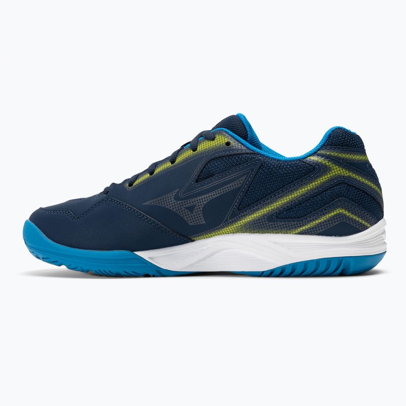 Pantofi de tenis pentru bărbați Mizuno Break Shot 4 AC dress blues / jet blue / sulphur spring 10