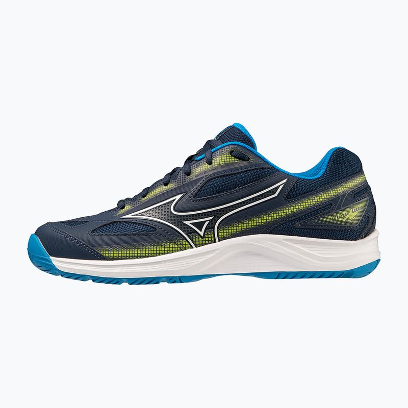 Pantofi de tenis pentru bărbați Mizuno Break Shot 4 AC dress blues / jet blue / sulphur spring 11