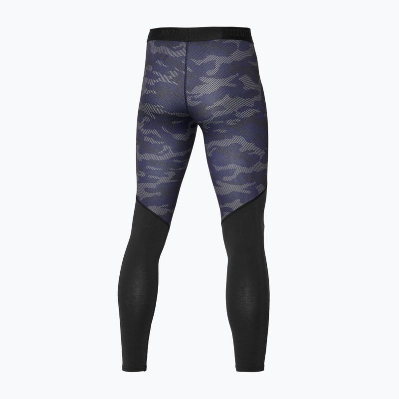 Jambiere de alergat pentru bărbați Mizuno Virtual Body G3 Long black 2