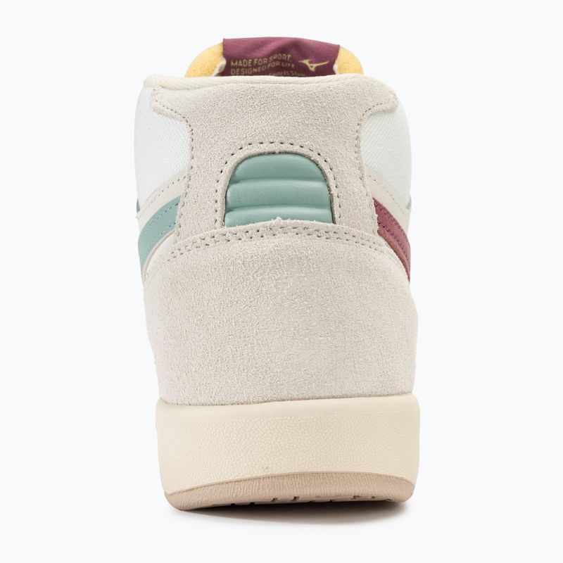 Mizuno City Wind Mid snow white/mellow mauve/blue surf shoe