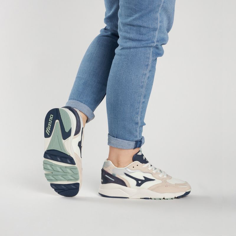 Mizuno Sky Medal Beta zăpadă albă/albastru deschis/cean luminat/nori argintii pantofi 2