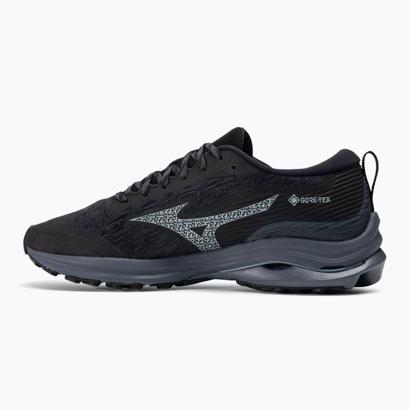 Pantofi de alergare pentru bărbați Mizuno Wave Rider GTX negru/omre blue/glacial ridge 3