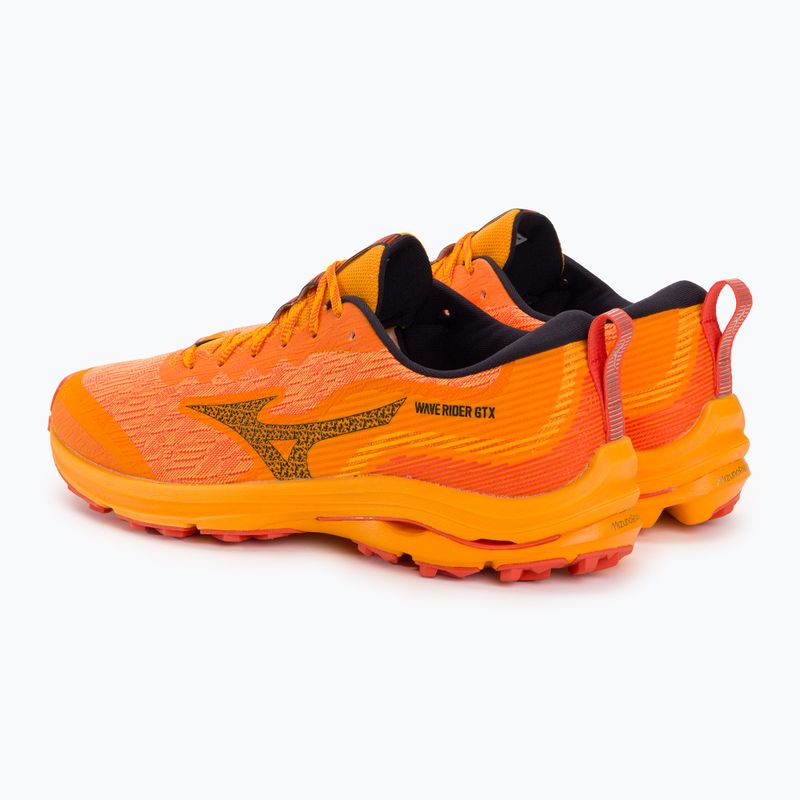 Pantofi de alergare pentru bărbați Mizuno Wave Rider GTX zinnia/tigerlily/negru 3