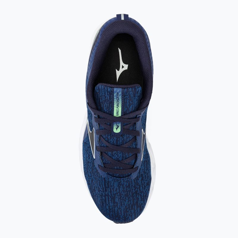 Încălțăminte de alergare pentru bărbați Mizuno Wave Prodigy 5 bdepths/white/tech green 5