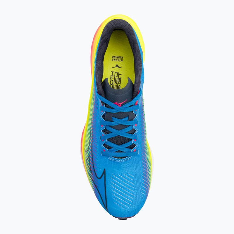 Pantofi de alergare pentru bărbați Mizuno Wave Rebellion Pro bolt2neon/ombre blue/jet blue 6