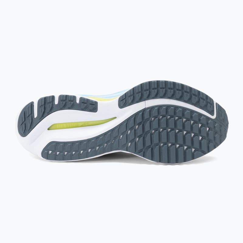 Încălțăminte de alergare pentru bărbați Mizuno Wave Inspire 19 ggray/jet blue/bolt2neon 5