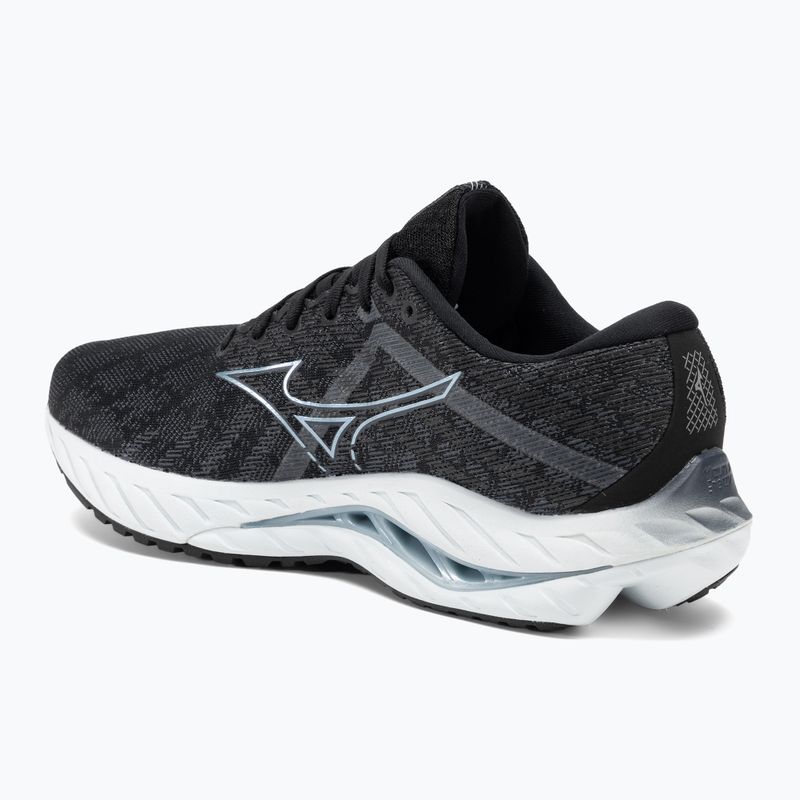 Încălțăminte de alergare pentru bărbați Mizuno Wave Inspire 19 2E black/glacial ridge/illusionblue 3