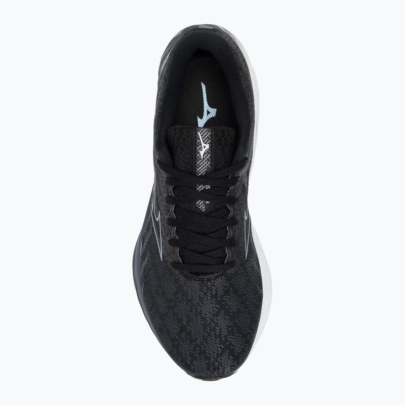 Încălțăminte de alergare pentru bărbați Mizuno Wave Inspire 19 2E black/glacial ridge/illusionblue 6