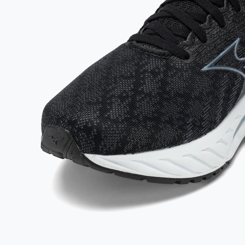 Încălțăminte de alergare pentru bărbați Mizuno Wave Inspire 19 2E black/glacial ridge/illusionblue 8
