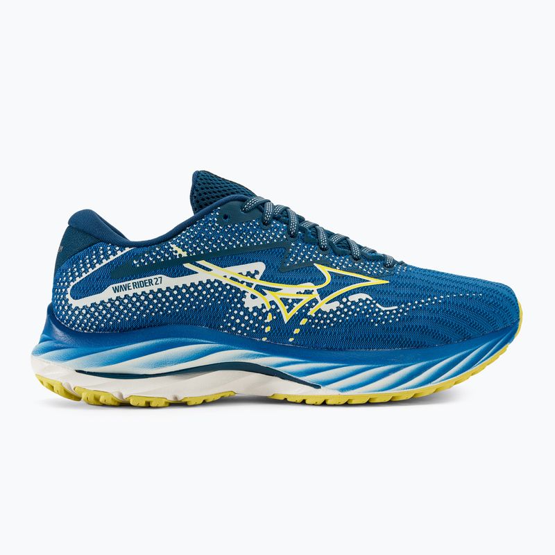 Încălțăminte de alergare pentru bărbați Mizuno Wave Rider 27 lblue/zinnia/poseidon 2
