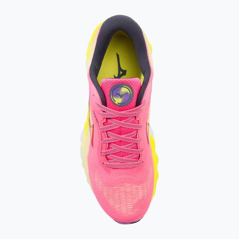 Pantofi de alergare pentru femei Mizuno Wave Sky 7 highvpink/ombre blue/bolt2neon 7