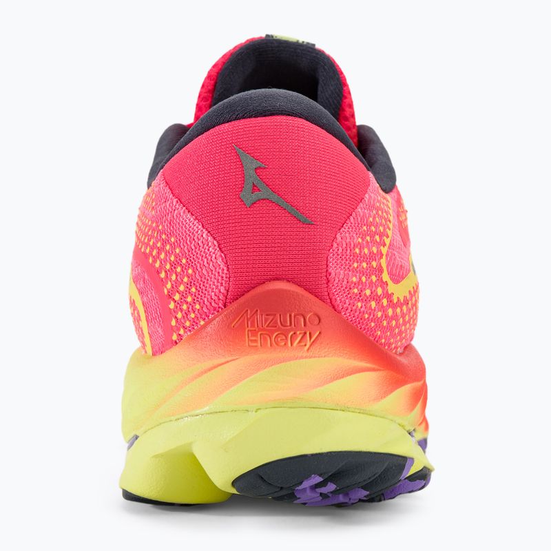 Încălțăminte de alergare pentru femei Mizuno Wave Rider 27 h-vpink/oblue/luminous 6