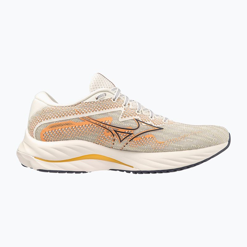 Încălțăminte de alergare pentru femei Mizuno Wave Rider 27 snow white/ nightshadow blue/ coral reef 10