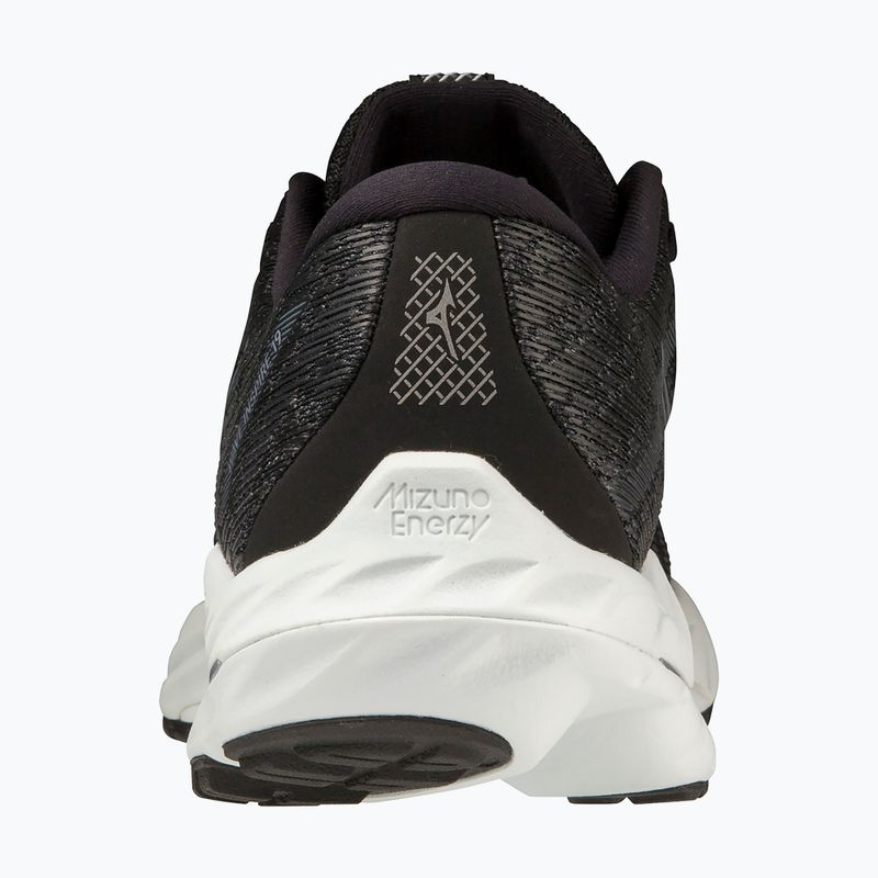 Încălțăminte de alergare pentru femei Mizuno Wave Inspire 19 D black/ silver/ snowcrest 10