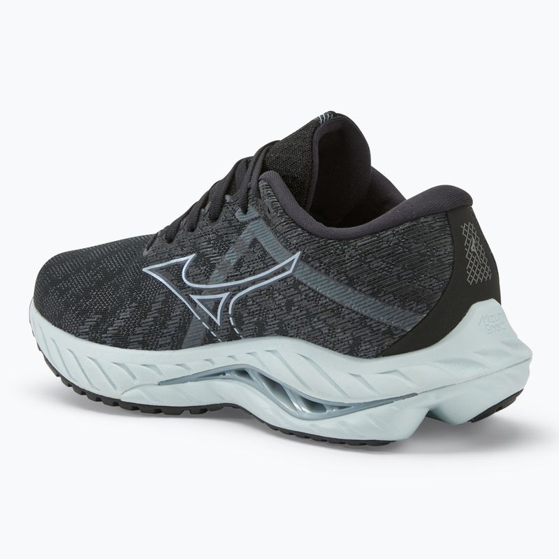 Încălțăminte de alergare pentru femei Mizuno Wave Inspire 19 D black/ silver/ snowcrest 3