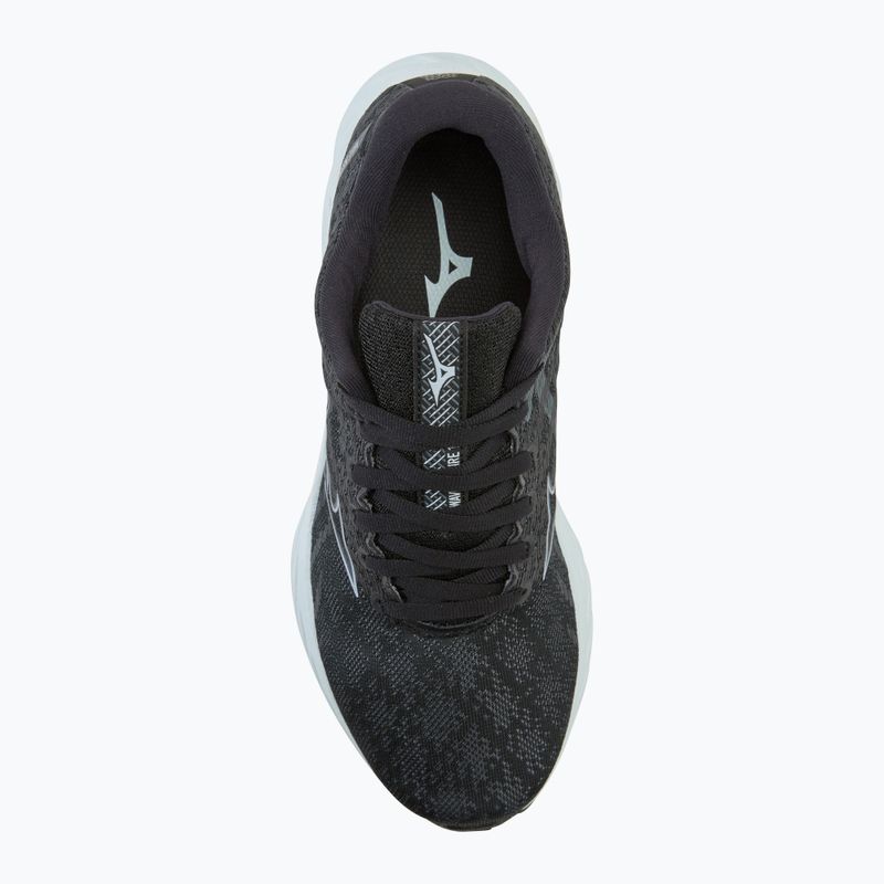 Încălțăminte de alergare pentru femei Mizuno Wave Inspire 19 D black/ silver/ snowcrest 5