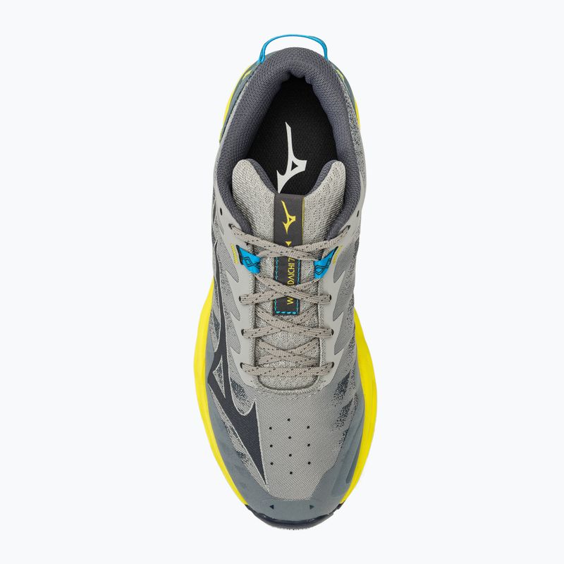 Încălțăminte de alergat pentru bărbați Mizuno Wave Daichi 7 cgray/oblue/bol2(neon) 5