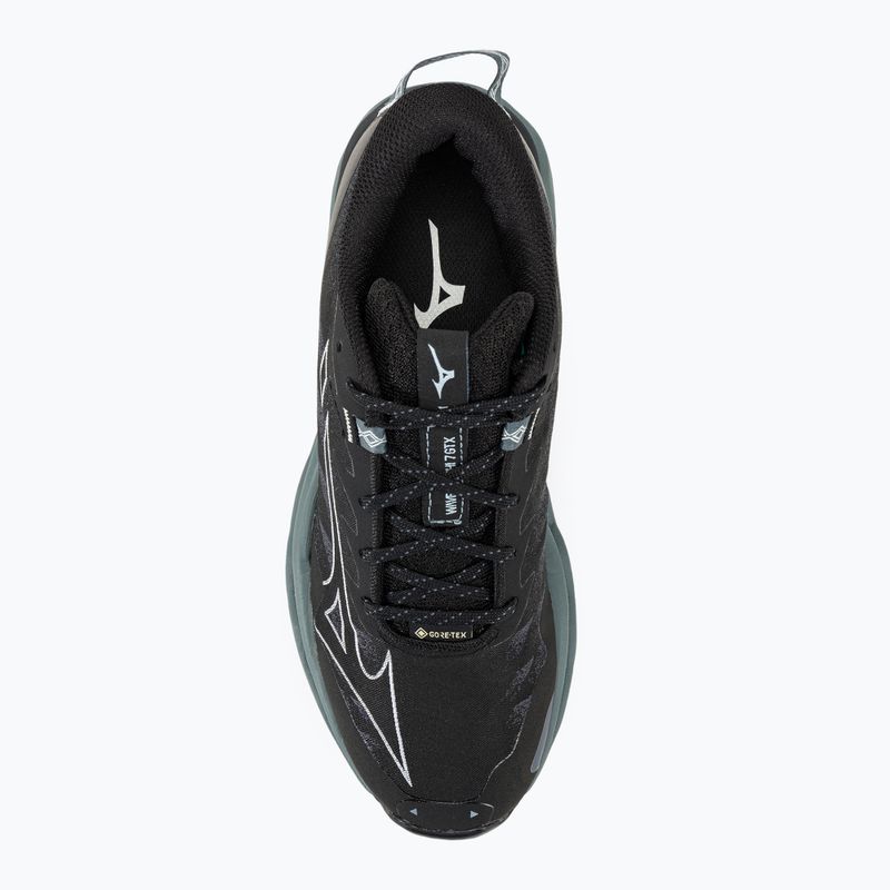 Încălțăminte de alergare pentru femei Mizuno Wave Daichi 7 GTX black/oblue/sweather 5